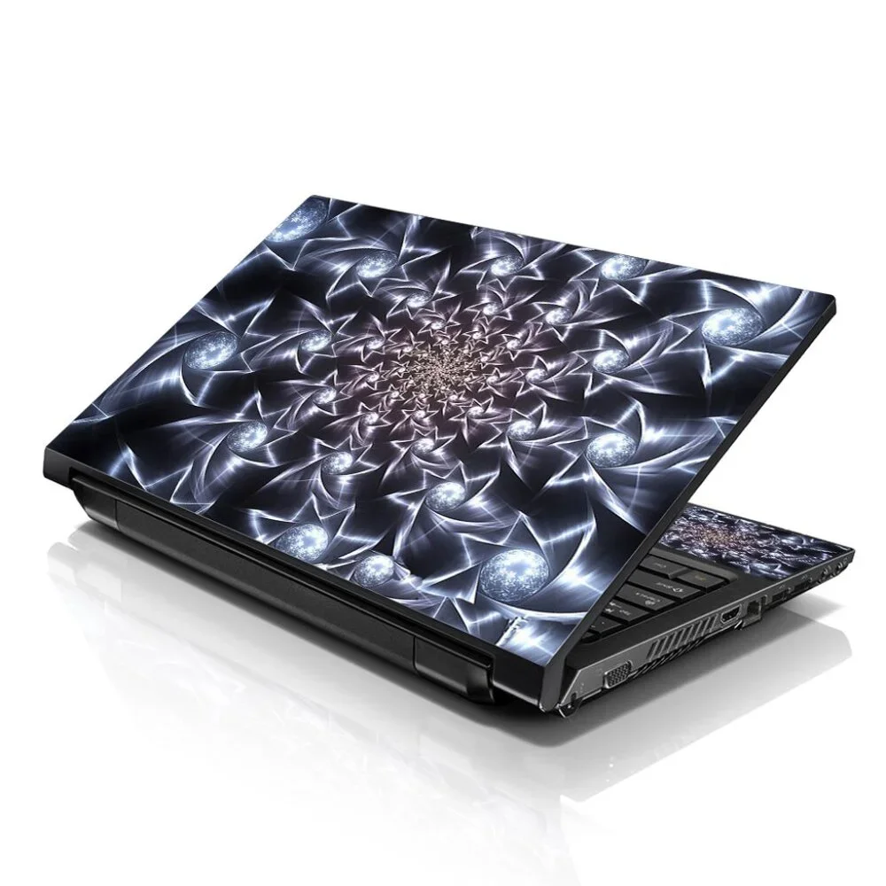 LSS 15.6 & 17.3 Inches Laptop Notebook Skin Sticker Decal - Spinning Stars